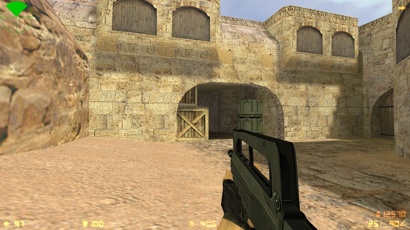 CS 1.6 2018 года: сборка с HD оружием, темой меню, воротами de_dust2 и оптимизированным конфигом — скриншот 10