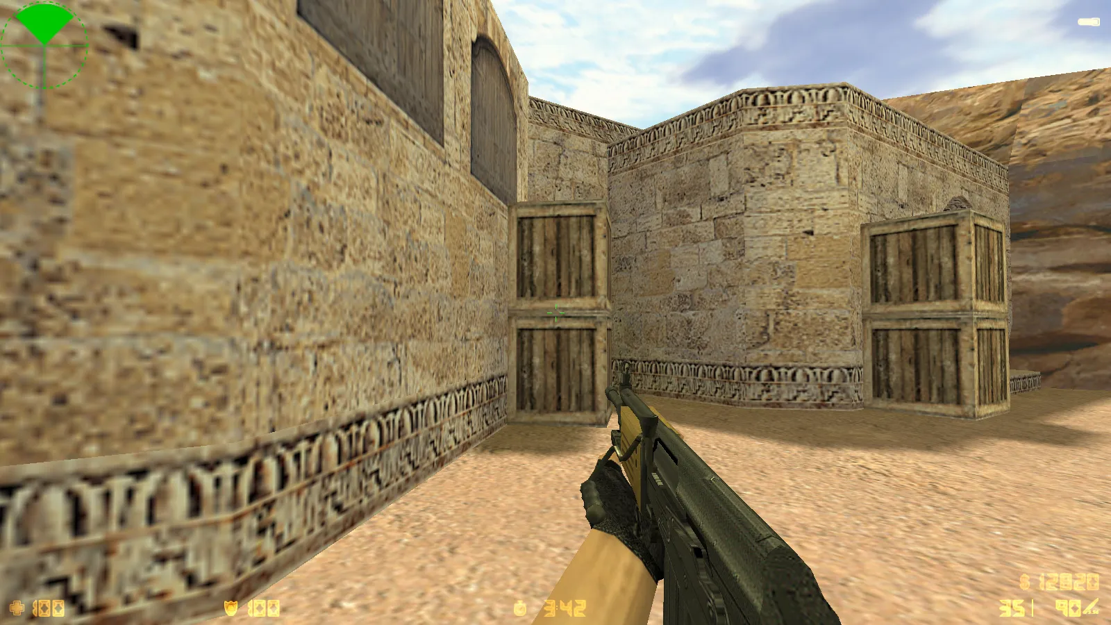 CS 1.6 2018 года: сборка с HD оружием, темой меню, воротами de_dust2 и оптимизированным конфигом — скриншот 11