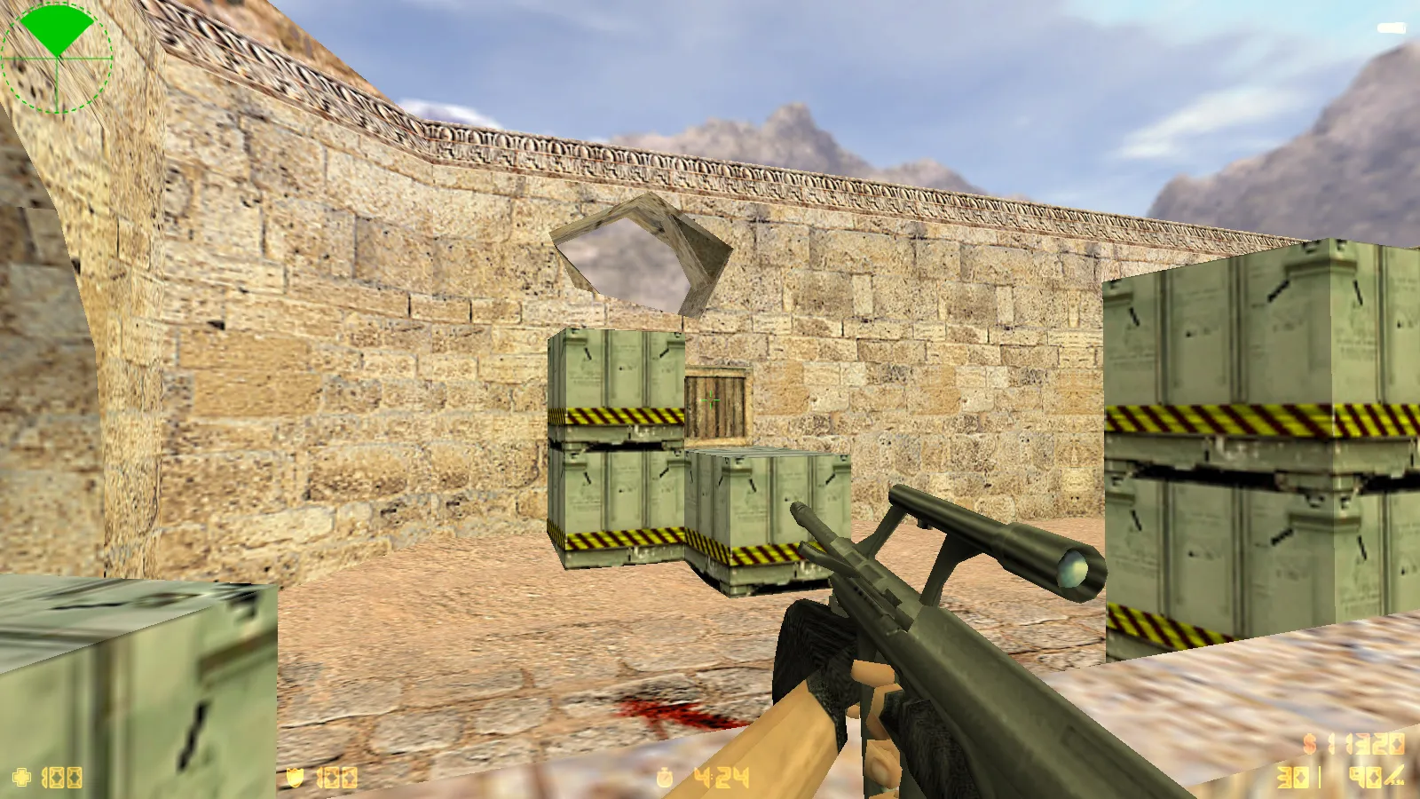 CS 1.6 2018 года: сборка с HD оружием, темой меню, воротами de_dust2 и оптимизированным конфигом — скриншот 12