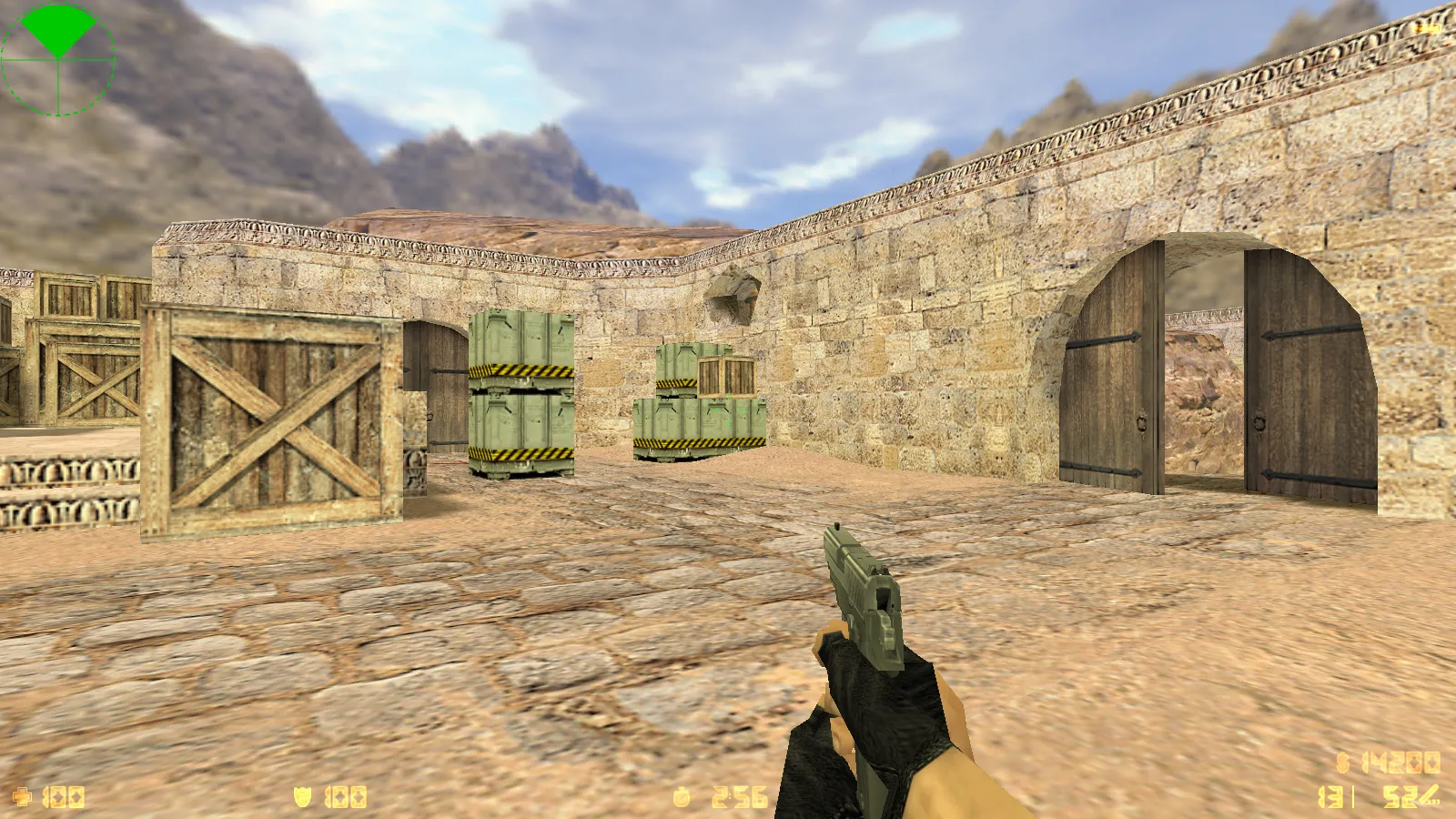 CS 1.6 2018 года: сборка с HD оружием, темой меню, воротами de_dust2 и оптимизированным конфигом — скриншот 18