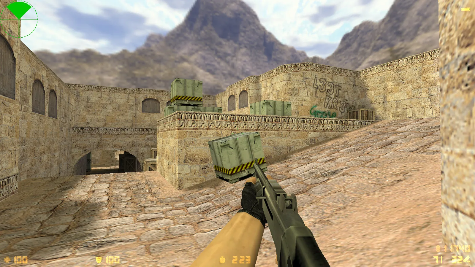 CS 1.6 2018 года: сборка с HD оружием, темой меню, воротами de_dust2 и оптимизированным конфигом — скриншот 22