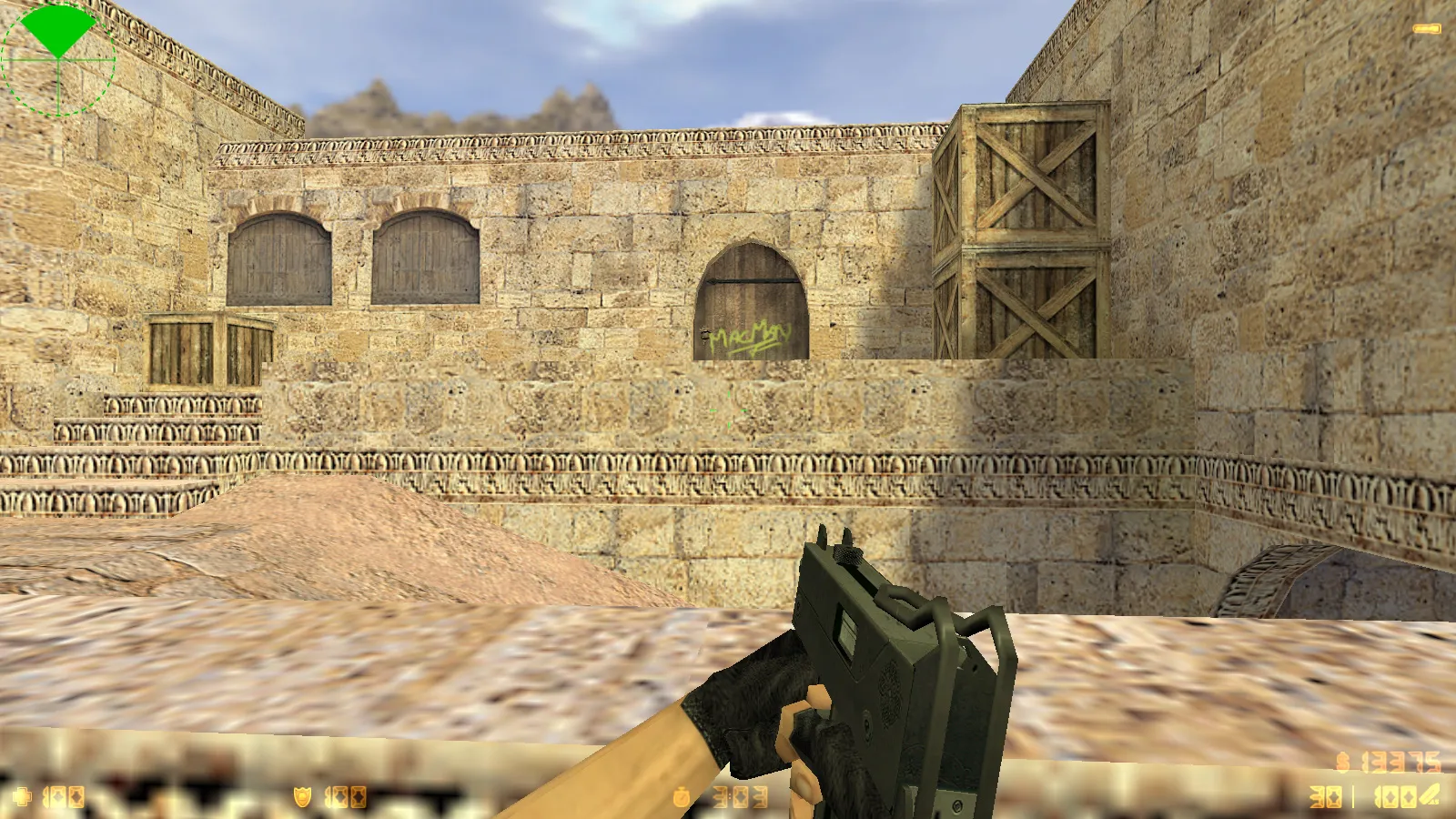 CS 1.6 2018 года: сборка с HD оружием, темой меню, воротами de_dust2 и оптимизированным конфигом — скриншот 24