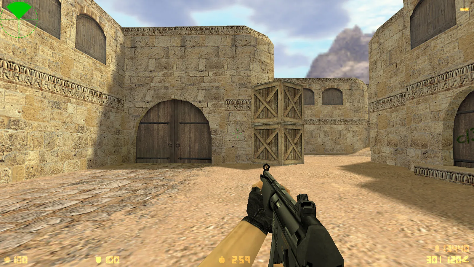 CS 1.6 2018 года: сборка с HD оружием, темой меню, воротами de_dust2 и оптимизированным конфигом — скриншот 25