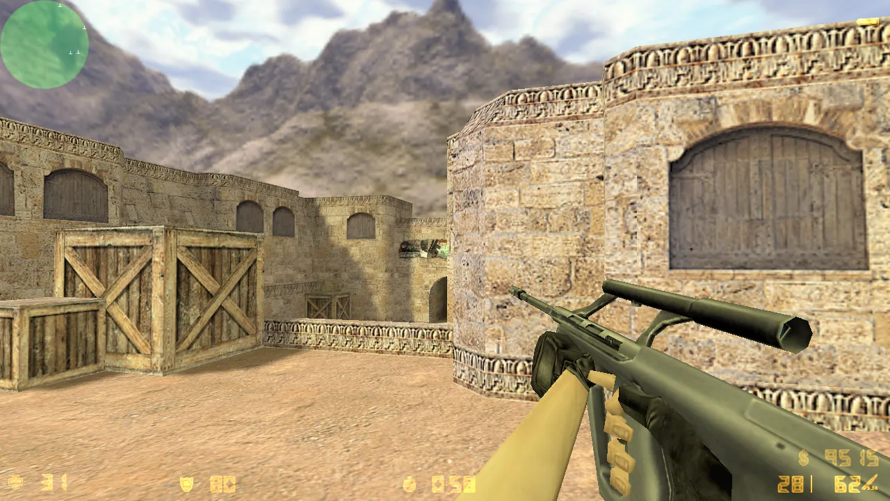 Скачать CS 1.6 640x480 — сборка для слабых ПК: стабильные FPS, быстрый отклик, чистый config.cfg, Steam/Non-Steam - Скриншот