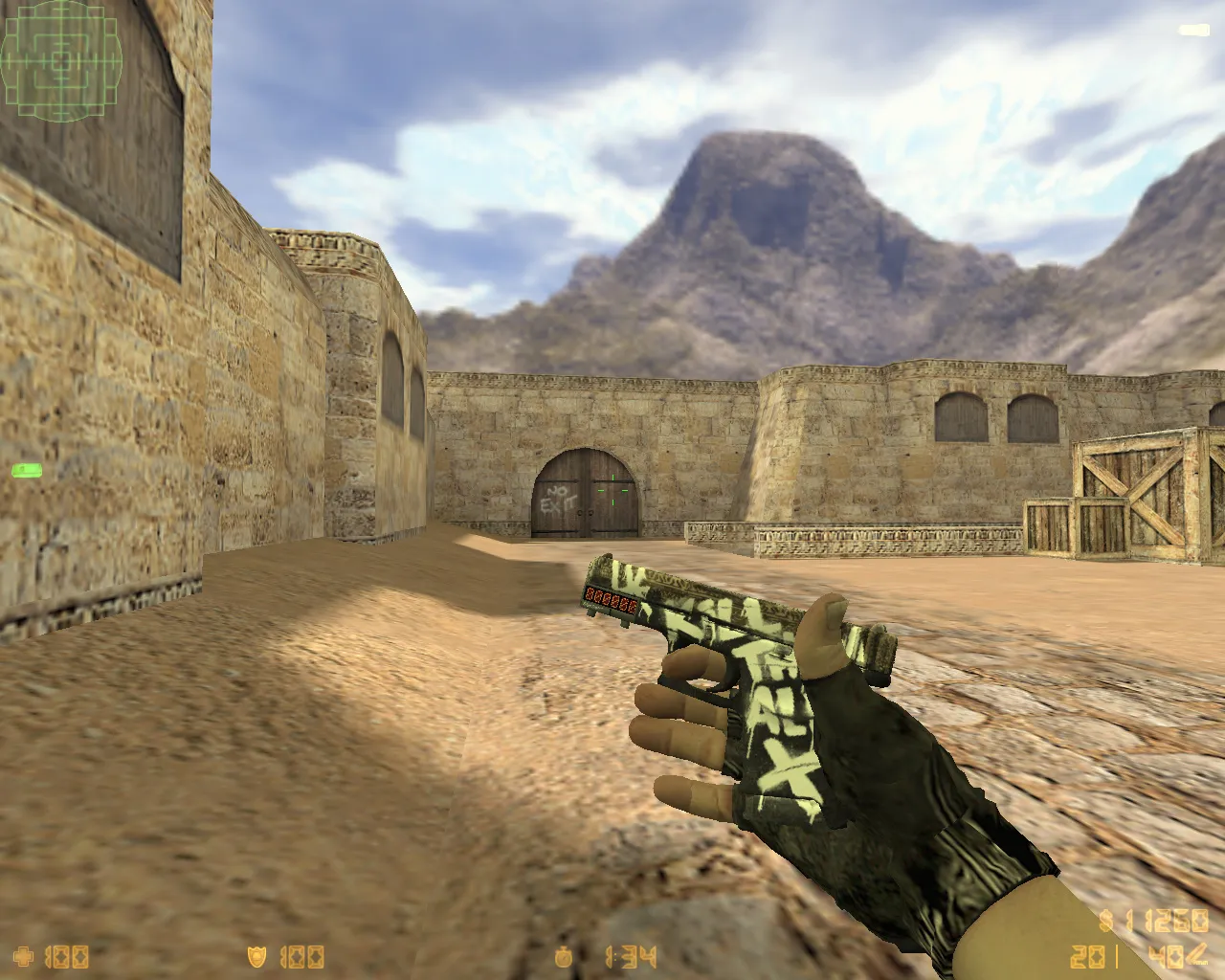 CS 1.6 от Амона 2016 v3: блогерская сборка с 27 скинами оружия, красно-синим HUD и оптимизированным config.cfg — скриншот 9