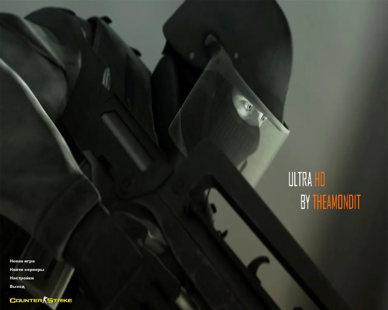 Скачать CS 1.6 Ultra HD от TheAmonDit: v_ и p_ модели, тату руки, темное меню и оптимизированный конфиг - Скриншот