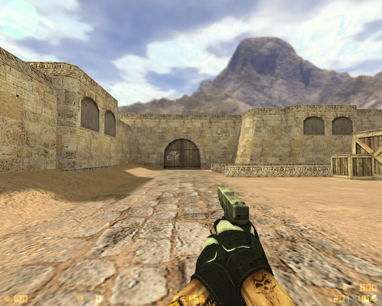 CS 1.6 Ultra HD от TheAmonDit: v_ и p_ модели, тату руки, темное меню и оптимизированный конфиг — скриншот 9