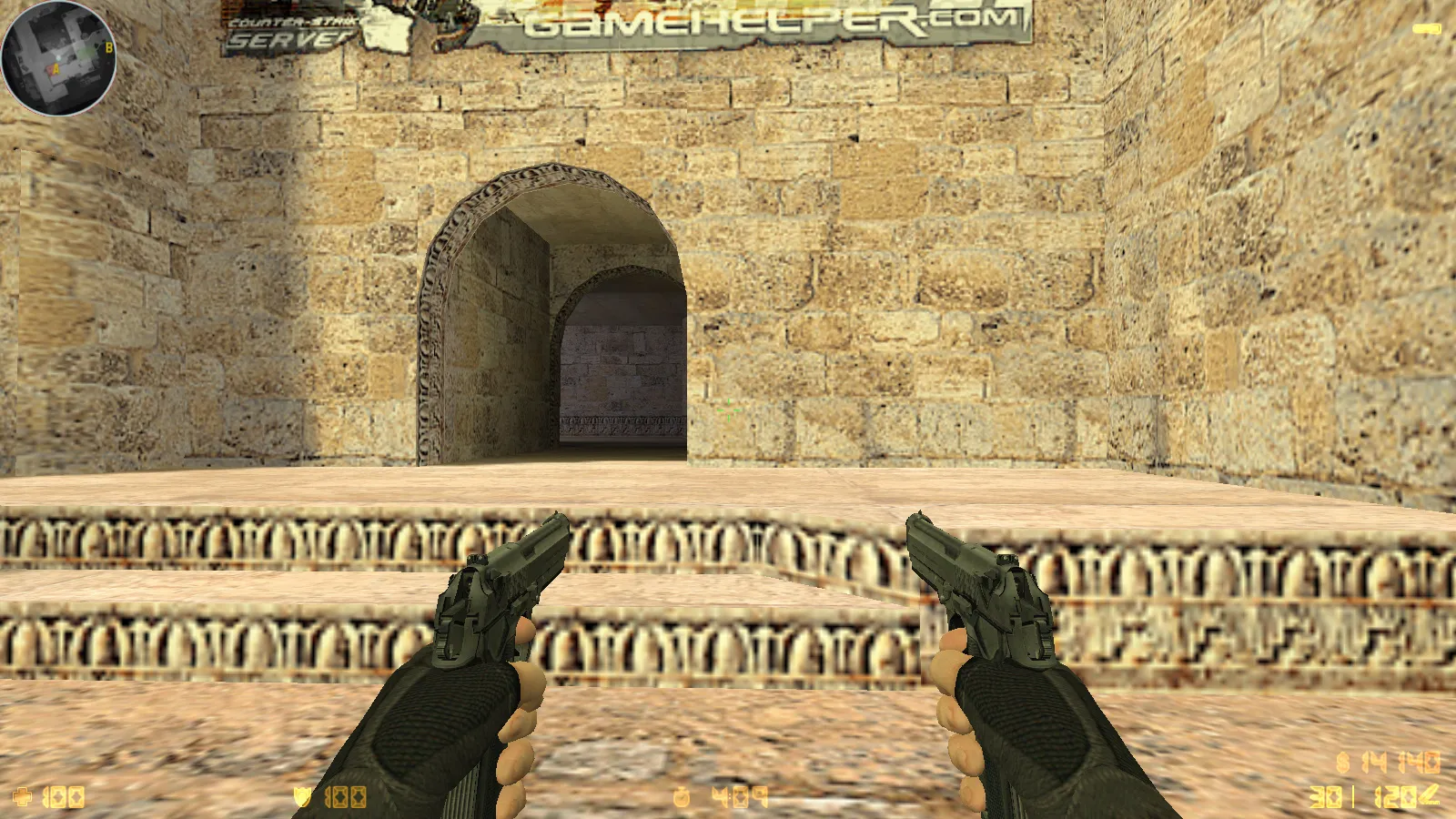 CS 1.6 Ancient: сборка с 29 скинами оружия, красно-синими моделями, темным меню и оптимизированным конфигом — скриншот 20