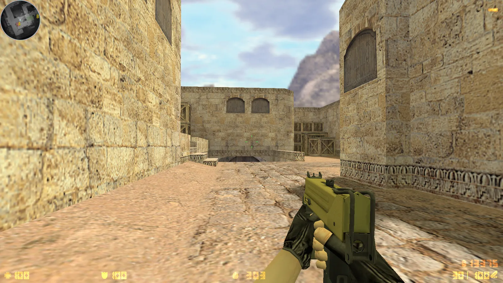 CS 1.6 Ancient: сборка с 29 скинами оружия, красно-синими моделями, темным меню и оптимизированным конфигом — скриншот 24