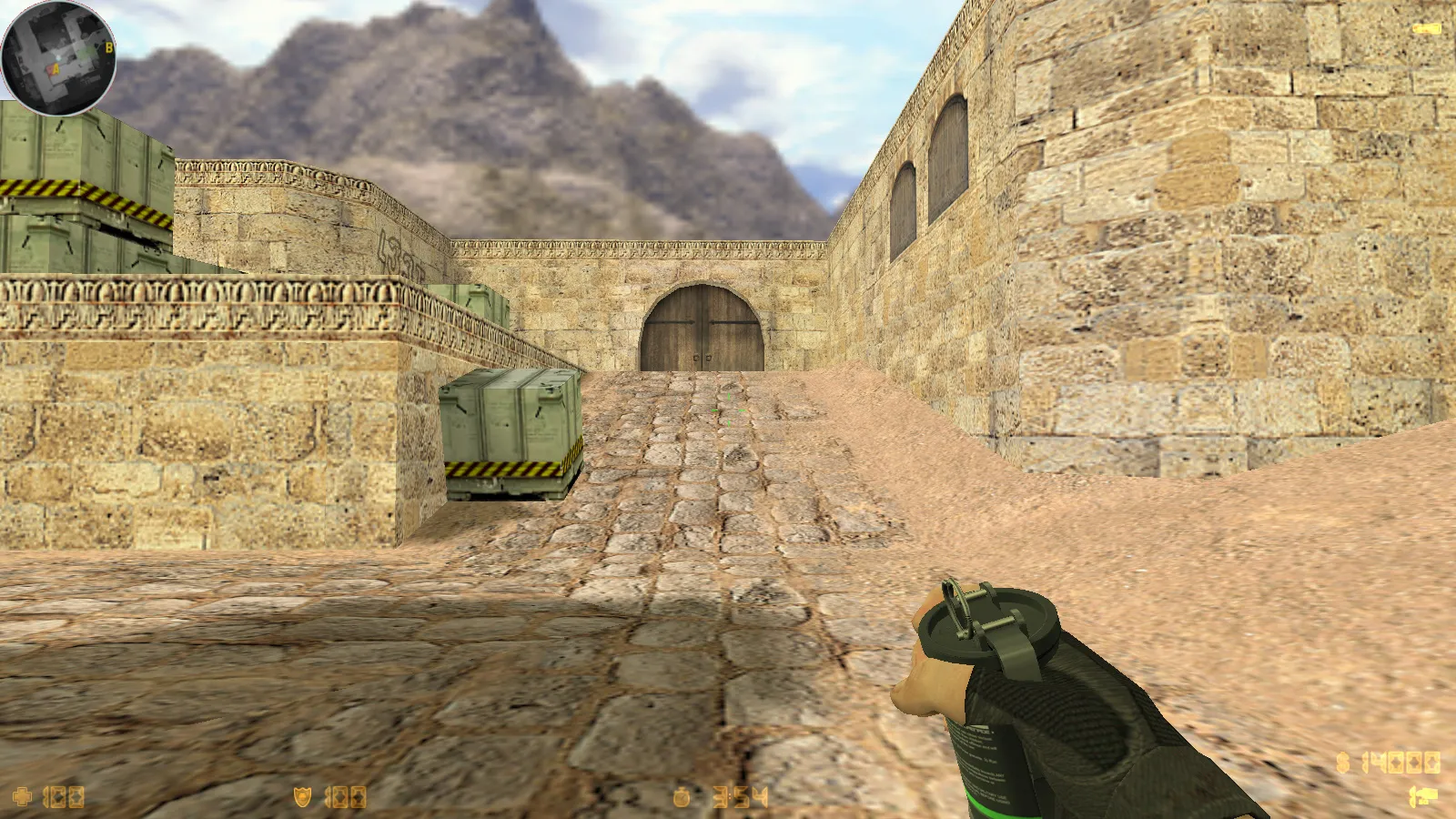 CS 1.6 Ancient: сборка с 29 скинами оружия, красно-синими моделями, темным меню и оптимизированным конфигом — скриншот 31