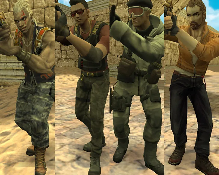 Аниме-сборка CS 1.6: модели, оружие с v_/p_/w_ анимацией, HUD, меню, музыка и оптимизированный config.cfg — скриншот 7