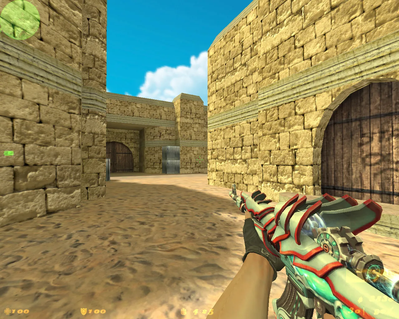 Аниме-сборка CS 1.6: модели, оружие с v_/p_/w_ анимацией, HUD, меню, музыка и оптимизированный config.cfg — скриншот 9