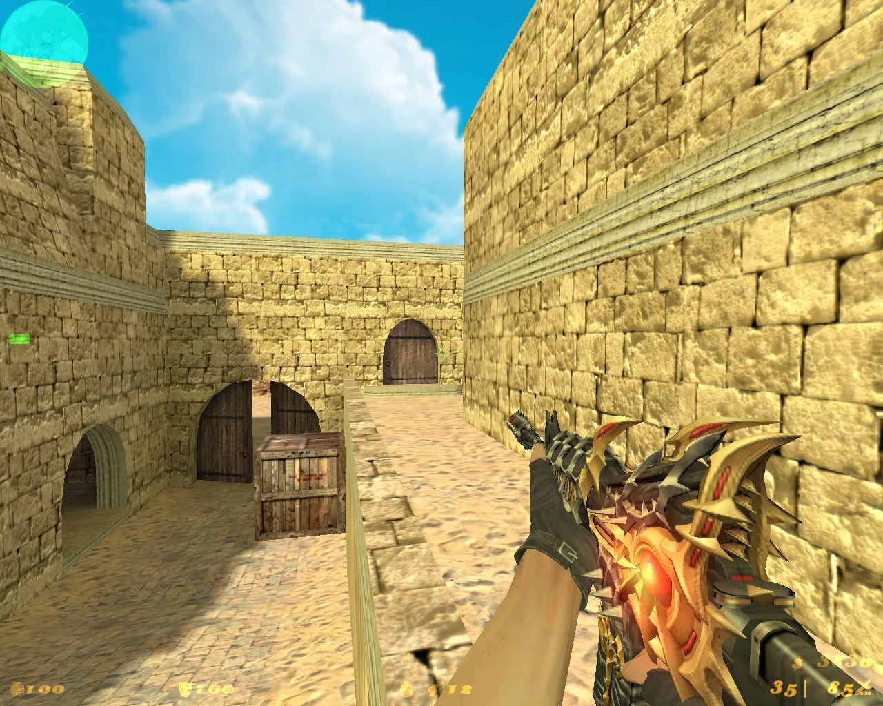 Аниме-сборка CS 1.6: модели, оружие с v_/p_/w_ анимацией, HUD, меню, музыка и оптимизированный config.cfg — скриншот 11