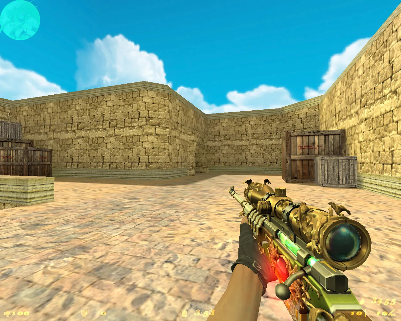 Аниме-сборка CS 1.6: модели, оружие с v_/p_/w_ анимацией, HUD, меню, музыка и оптимизированный config.cfg — скриншот 12