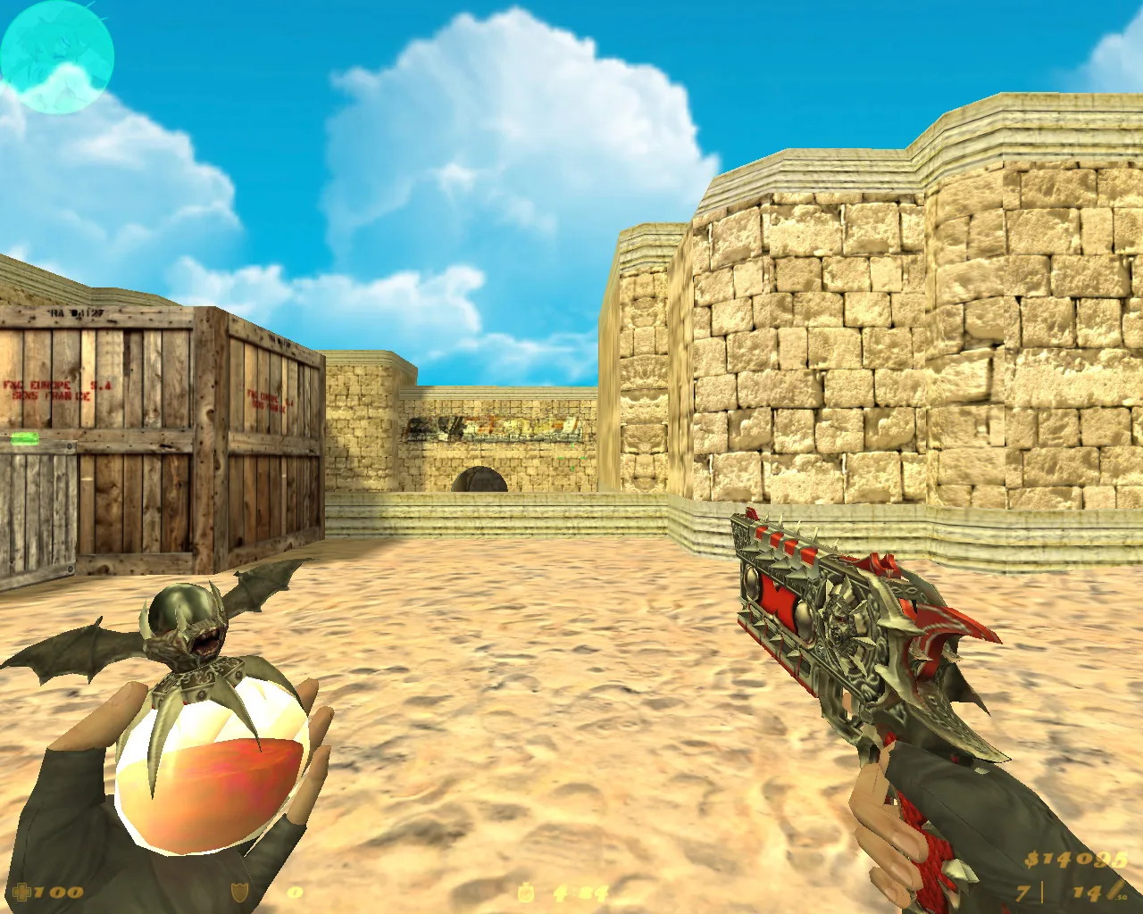 Аниме-сборка CS 1.6: модели, оружие с v_/p_/w_ анимацией, HUD, меню, музыка и оптимизированный config.cfg — скриншот 16