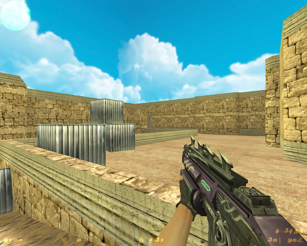 Аниме-сборка CS 1.6: модели, оружие с v_/p_/w_ анимацией, HUD, меню, музыка и оптимизированный config.cfg — скриншот 20