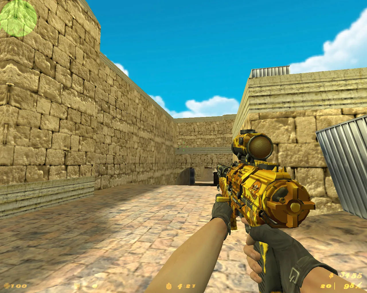 Аниме-сборка CS 1.6: модели, оружие с v_/p_/w_ анимацией, HUD, меню, музыка и оптимизированный config.cfg — скриншот 21