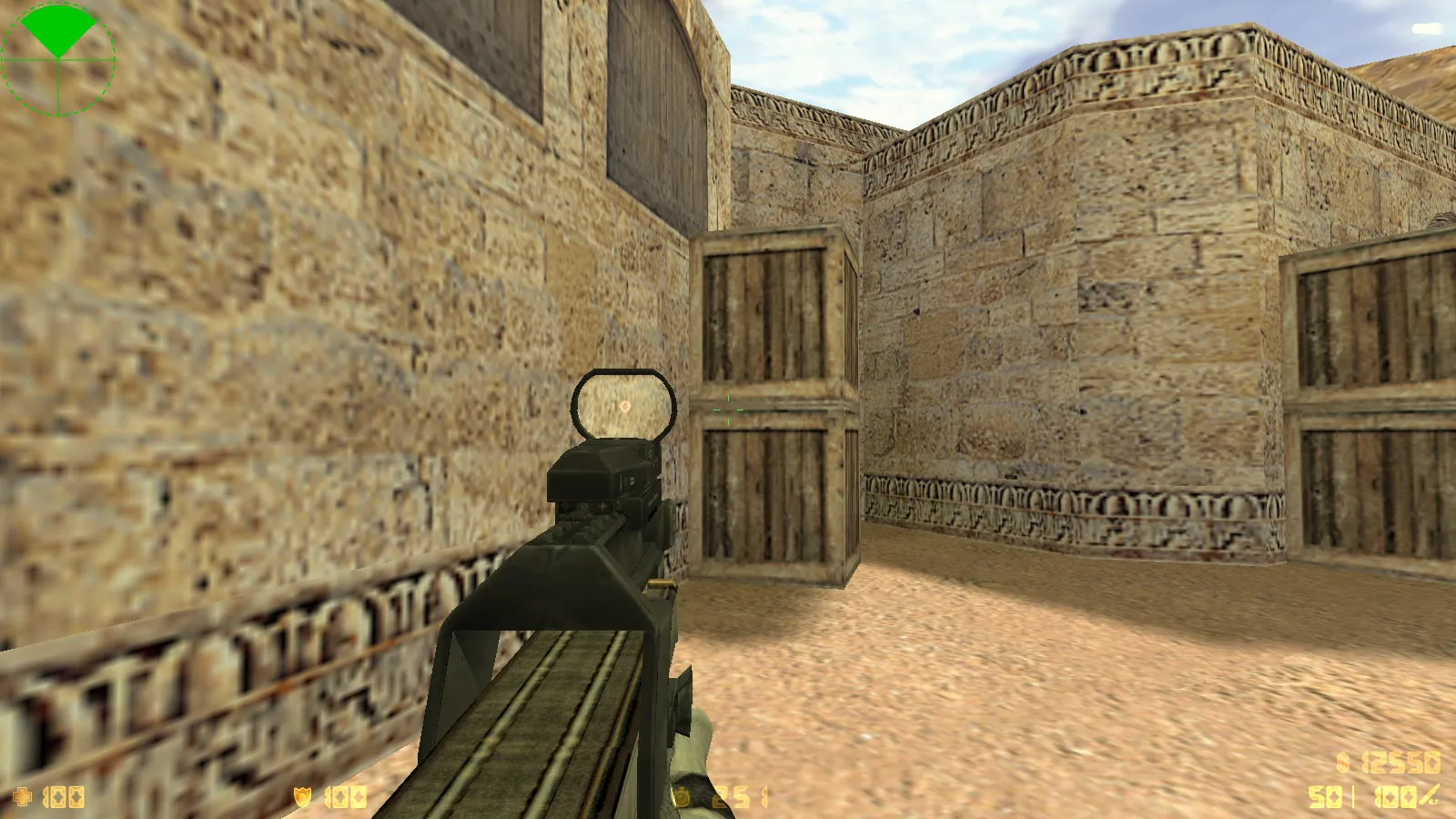 CS 1.6 Antiterror: скины и графика, 29 моделей оружия, перчатки, меню в темно-сером стиле и оптимизированный конфиг — скриншот 27