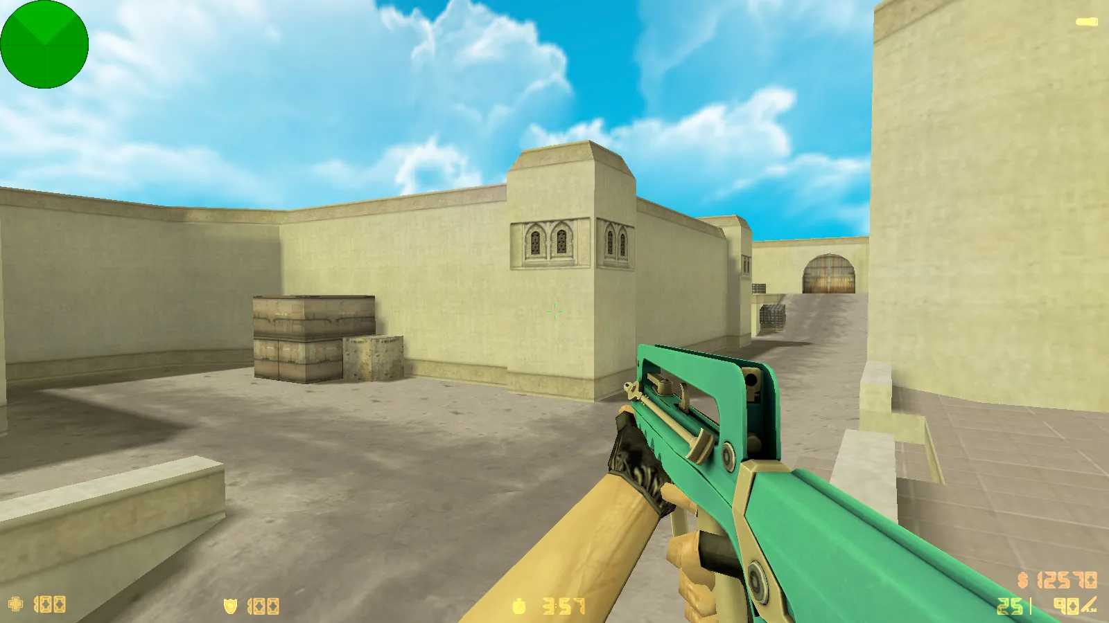 CS 1.6 Анубис — сборка с паком оружия v_/p_/w_ и графикой: небо, текстуры карт, звуки, русские ники — скриншот 8