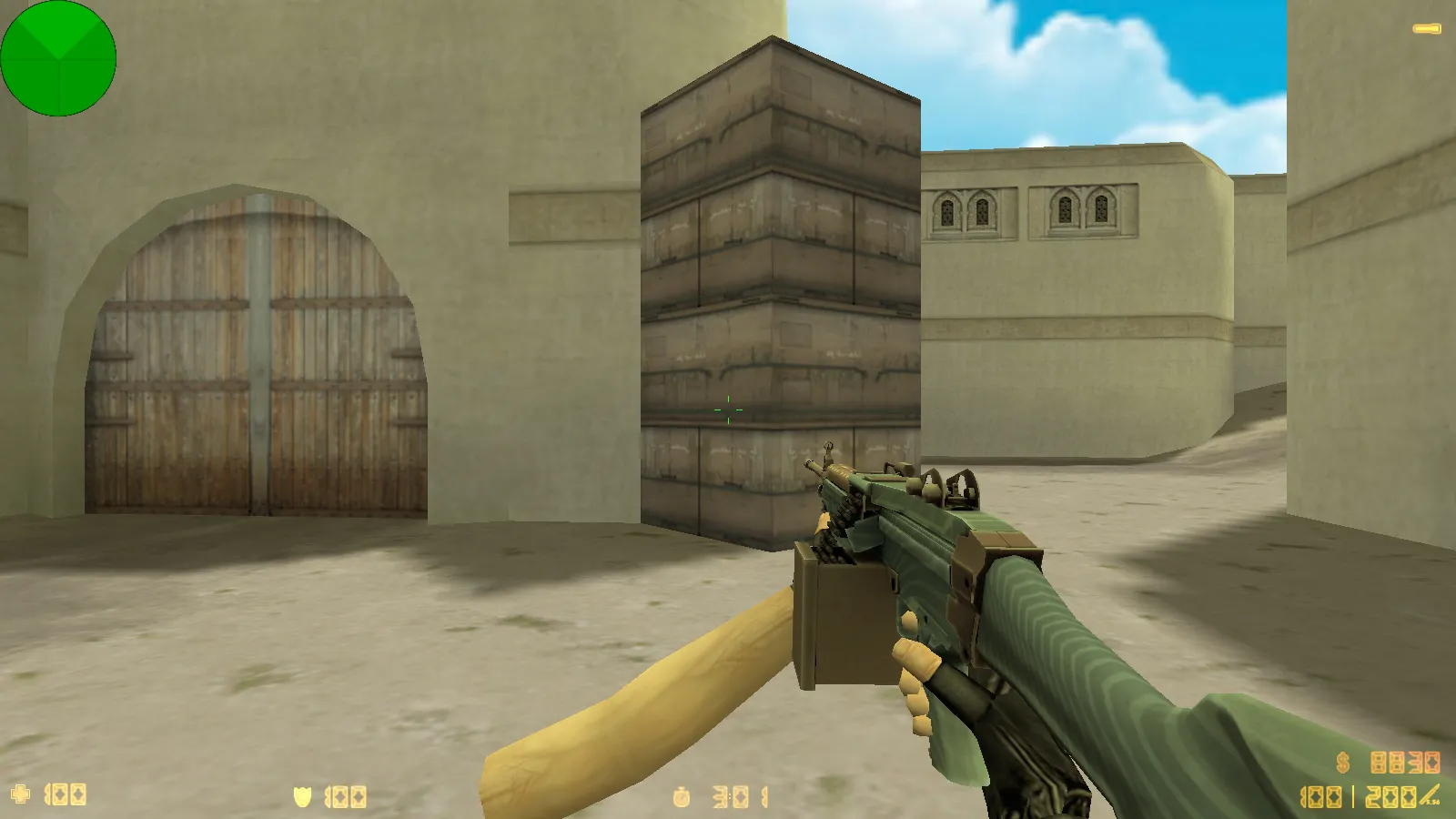 CS 1.6 Анубис — сборка с паком оружия v_/p_/w_ и графикой: небо, текстуры карт, звуки, русские ники — скриншот 16