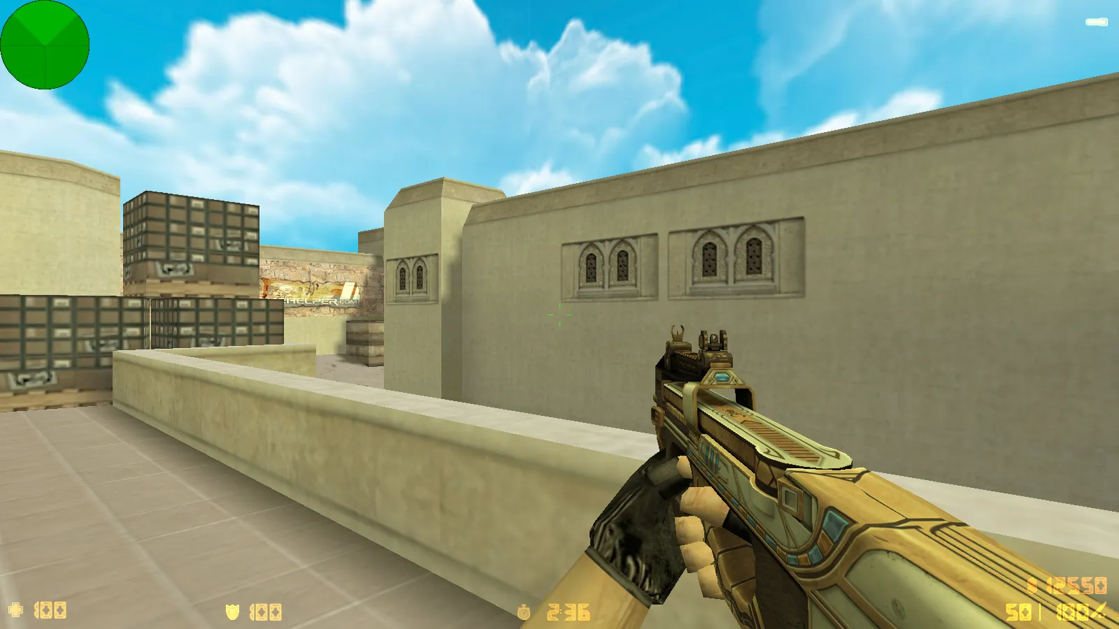 CS 1.6 Анубис — сборка с паком оружия v_/p_/w_ и графикой: небо, текстуры карт, звуки, русские ники — скриншот 19