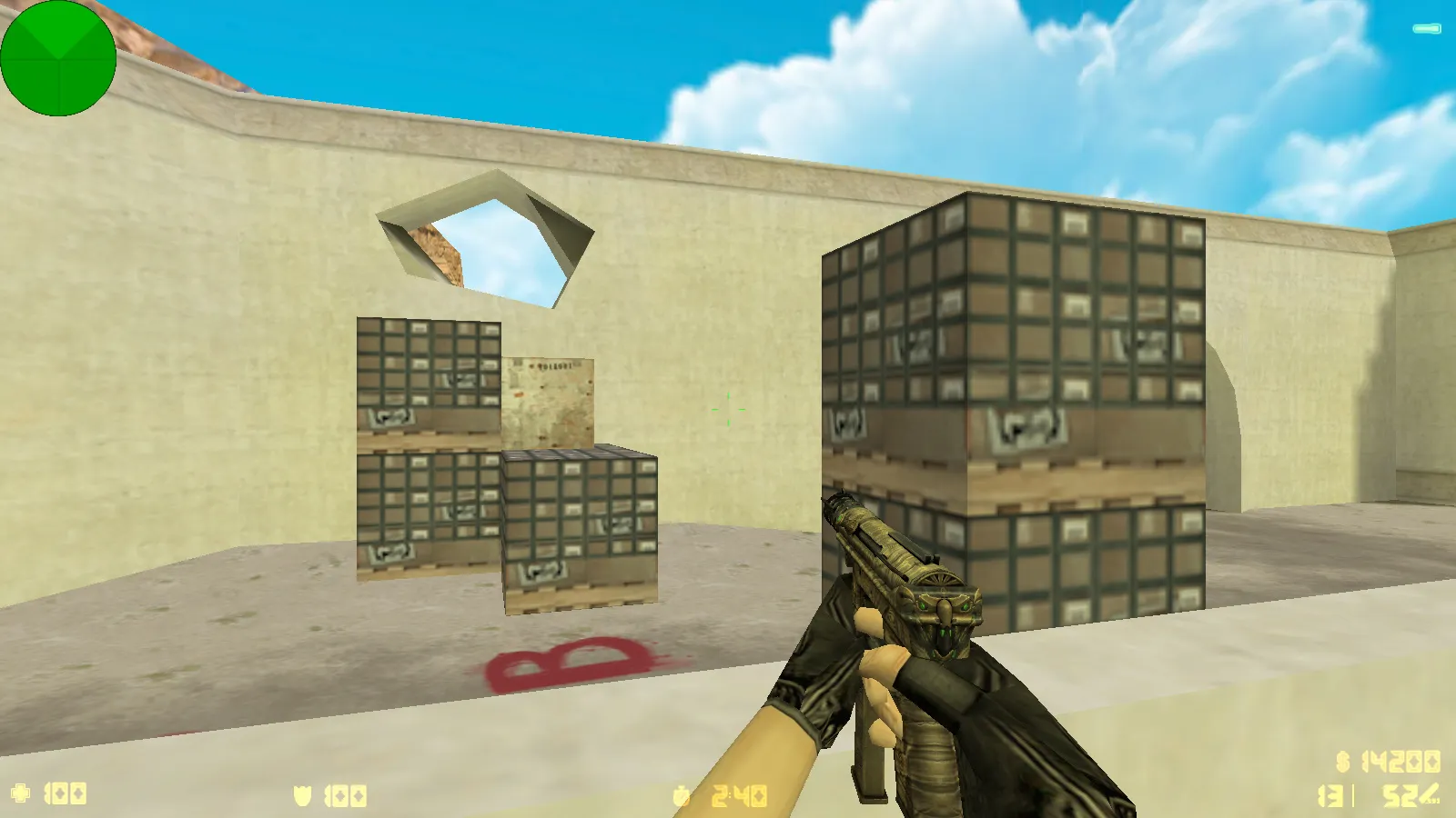 CS 1.6 Анубис — сборка с паком оружия v_/p_/w_ и графикой: небо, текстуры карт, звуки, русские ники — скриншот 20