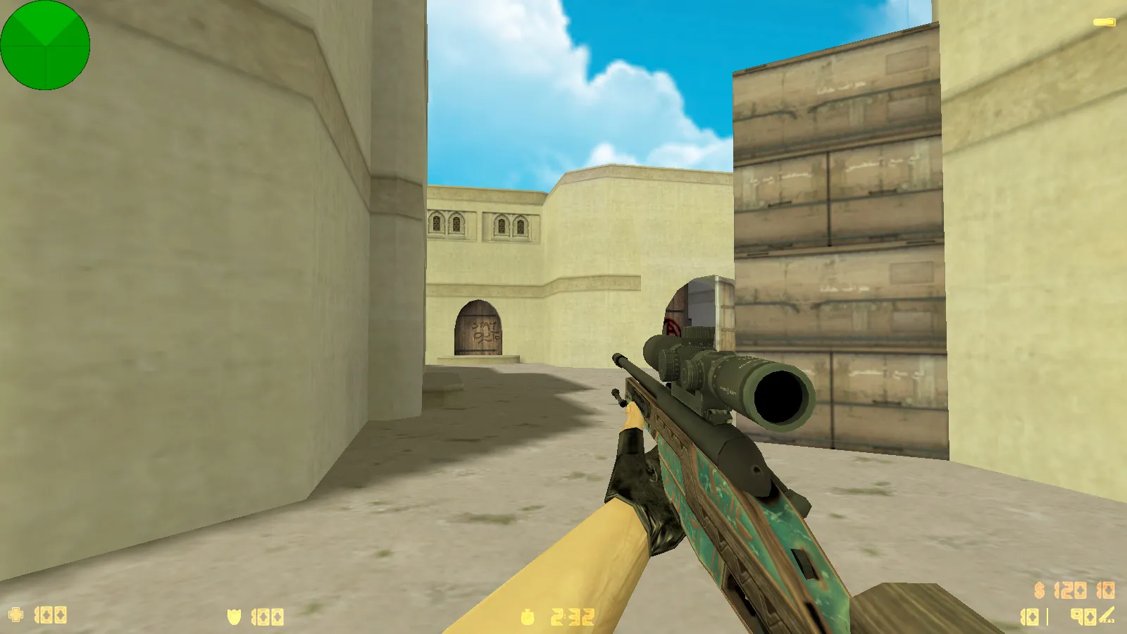 CS 1.6 Анубис — сборка с паком оружия v_/p_/w_ и графикой: небо, текстуры карт, звуки, русские ники — скриншот 21