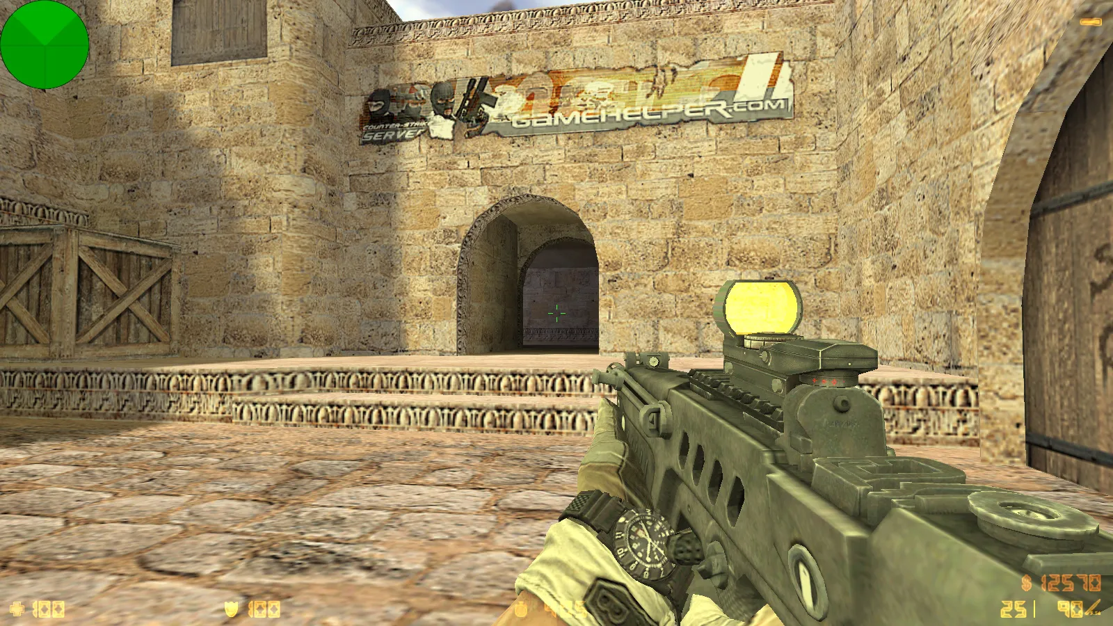 CS 1.6 Army Guns: скины оружия v_/p_/w_, звуки, тёмное меню и оптимизированный config.cfg — скриншот 10
