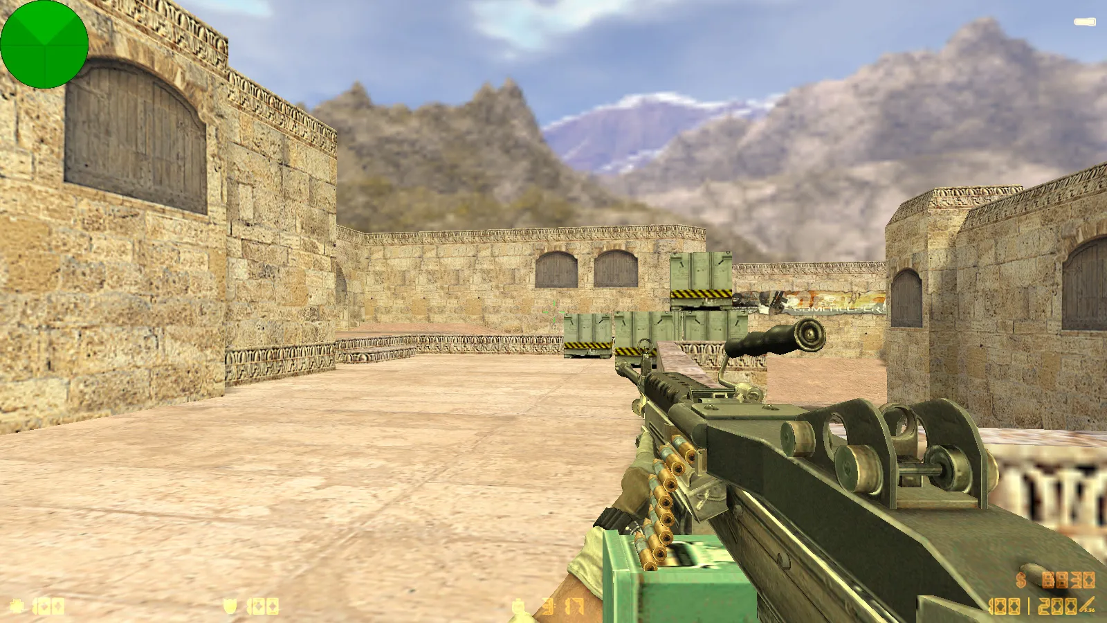 CS 1.6 Army Guns: скины оружия v_/p_/w_, звуки, тёмное меню и оптимизированный config.cfg — скриншот 17