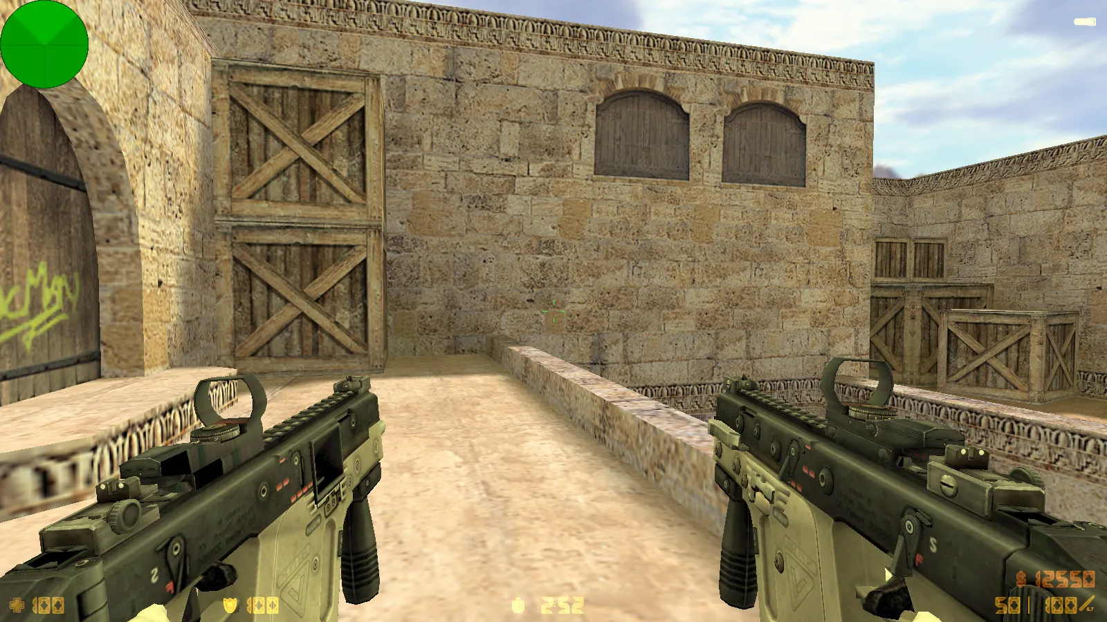 CS 1.6 Army Guns: скины оружия v_/p_/w_, звуки, тёмное меню и оптимизированный config.cfg — скриншот 27