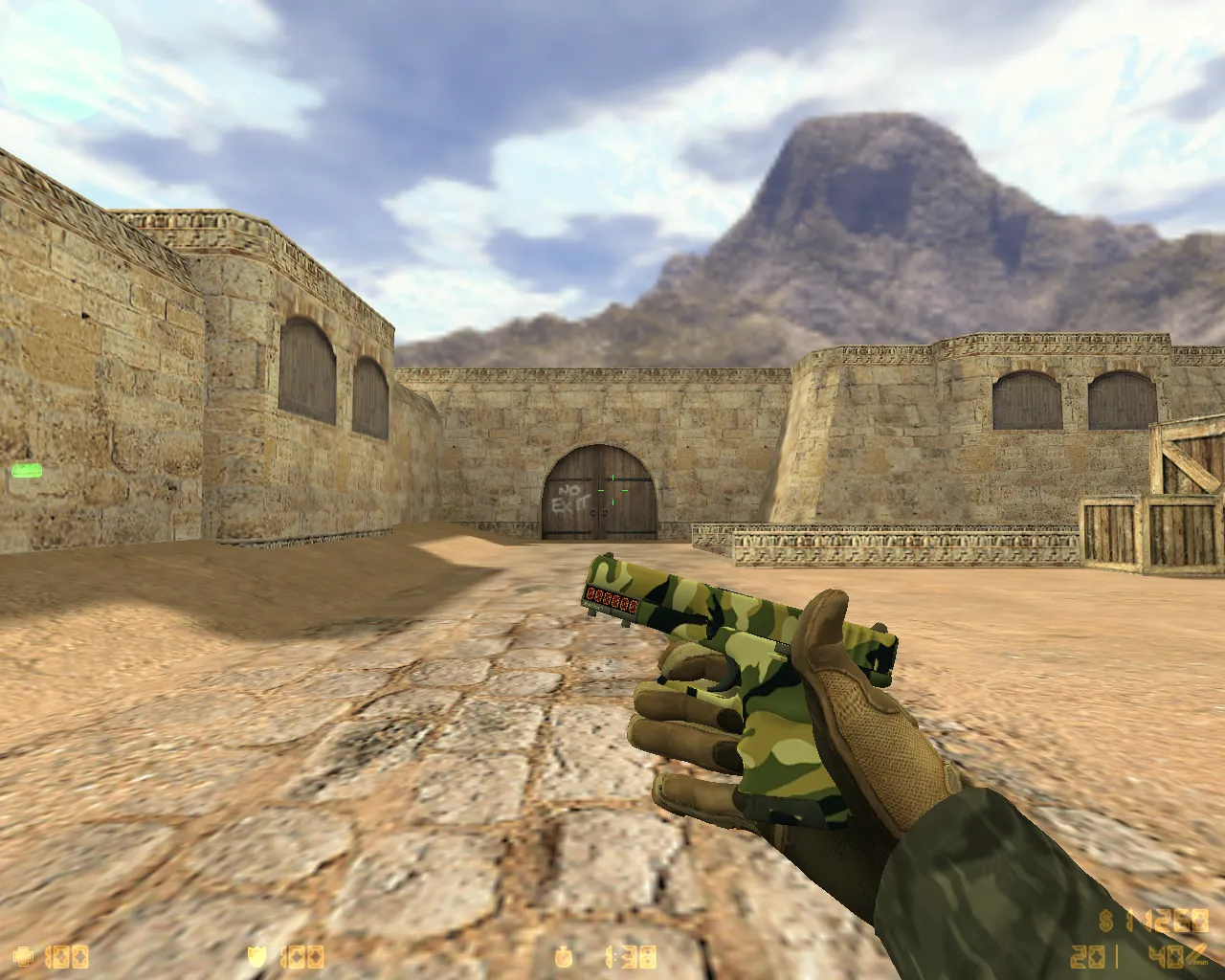 CS 1.6 «Армия» — скины камуфляж, Ninja in Pyjamas перчатки, звуки, меню и оптимизированный config.cfg — скриншот 9