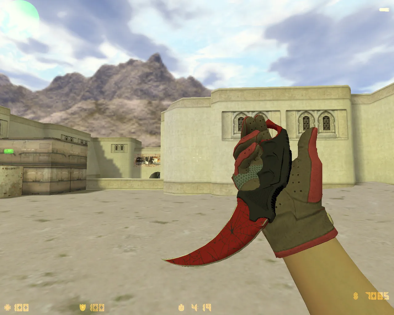 Скачать CS 1.6 Black Meat: 27 скинов, темное меню, графика и звуки, оптимизированный config.cfg для FPS - Скриншот