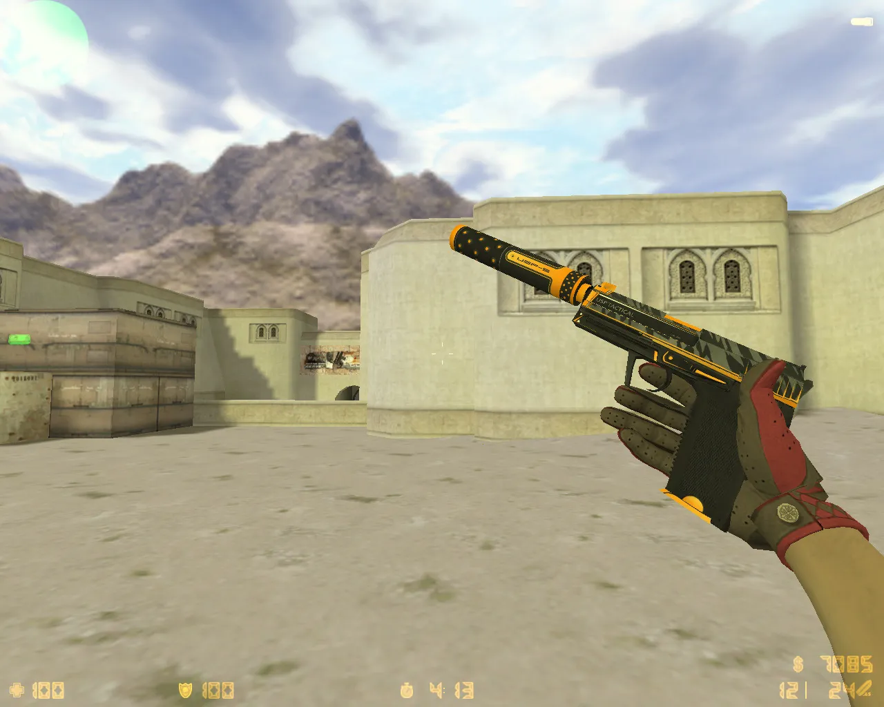 CS 1.6 Black Meat: 27 скинов, темное меню, графика и звуки, оптимизированный config.cfg для FPS — скриншот 7