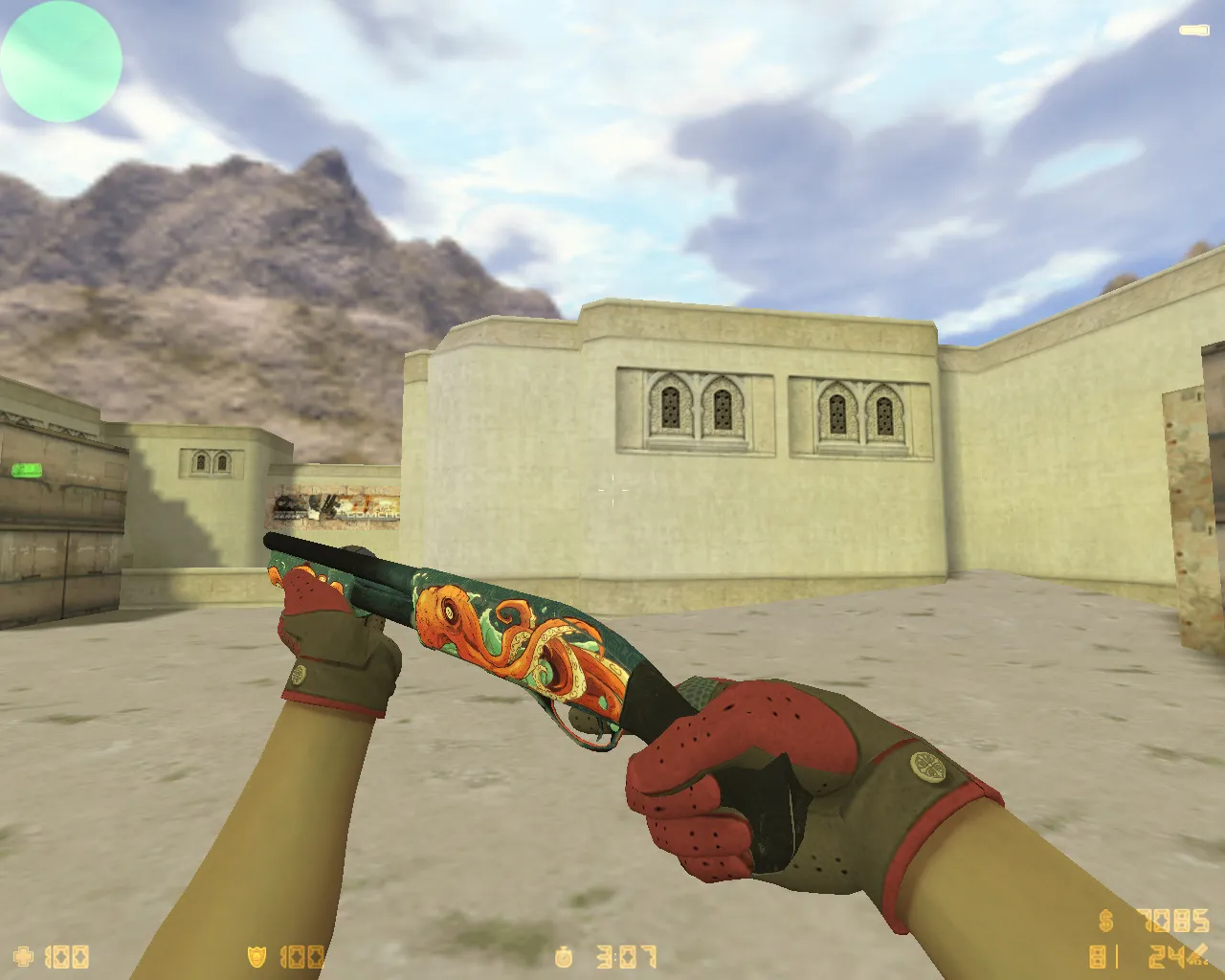 CS 1.6 Black Meat: 27 скинов, темное меню, графика и звуки, оптимизированный config.cfg для FPS — скриншот 11