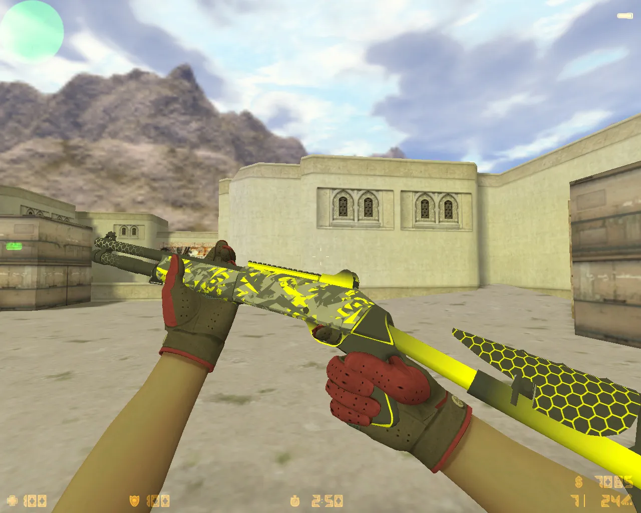 CS 1.6 Black Meat: 27 скинов, темное меню, графика и звуки, оптимизированный config.cfg для FPS — скриншот 12