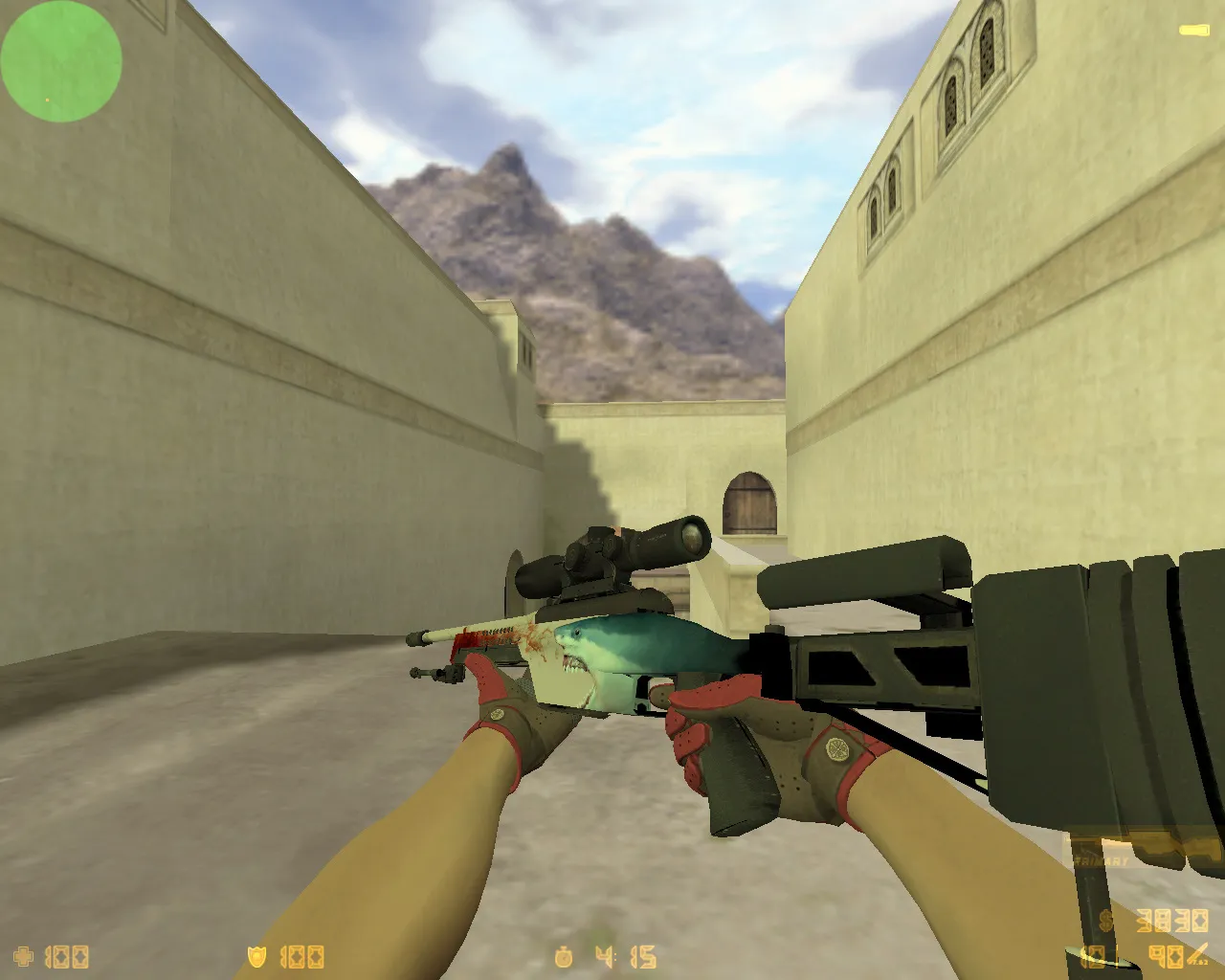 CS 1.6 Black Meat: 27 скинов, темное меню, графика и звуки, оптимизированный config.cfg для FPS — скриншот 19