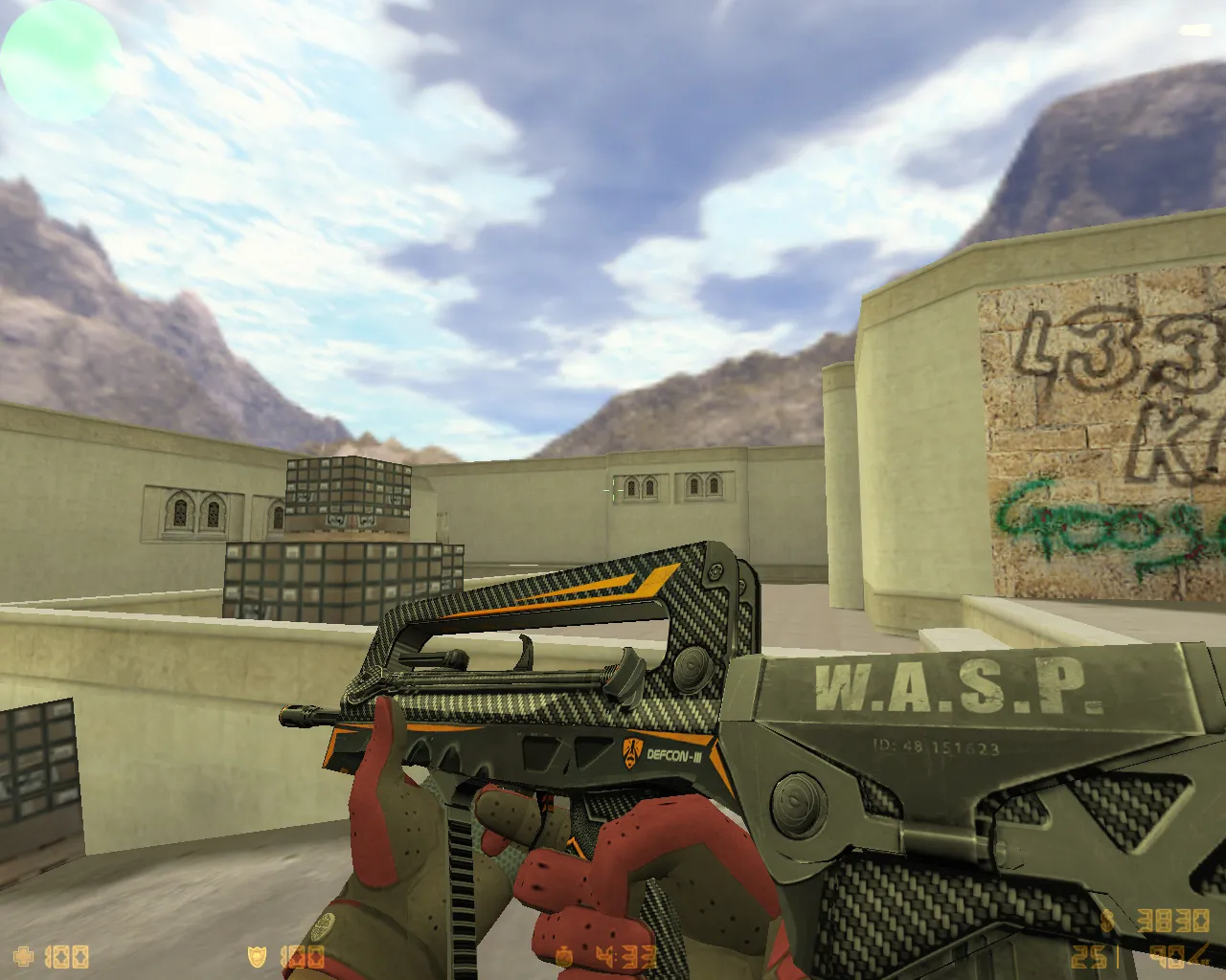 CS 1.6 Black Meat: 27 скинов, темное меню, графика и звуки, оптимизированный config.cfg для FPS — скриншот 22
