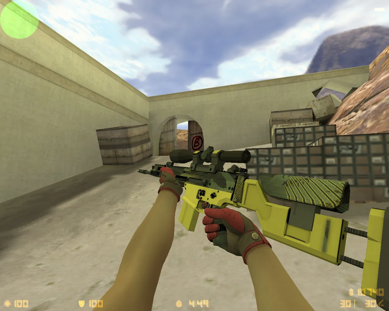 CS 1.6 Black Meat: 27 скинов, темное меню, графика и звуки, оптимизированный config.cfg для FPS — скриншот 26