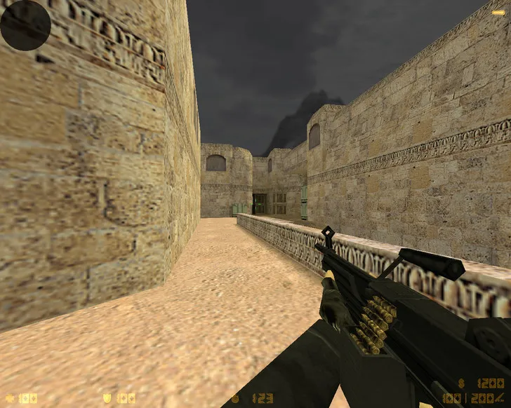 CS 1.6 «Черная версия»: черные скины оружия, темное меню, ночное небо, конфиг и стабильный запуск — скриншот 16
