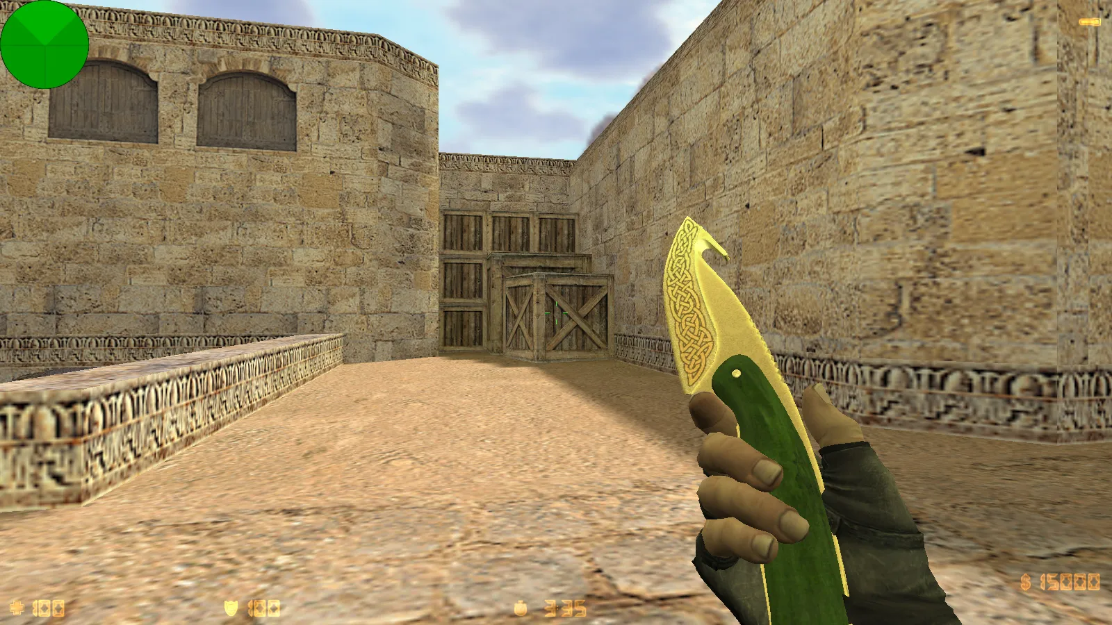Скачать CS 1.6 от Blaze: сборка с CS2-скинами, красно-синими моделями, тёмным меню и оптимизированным конфигом - Скриншот