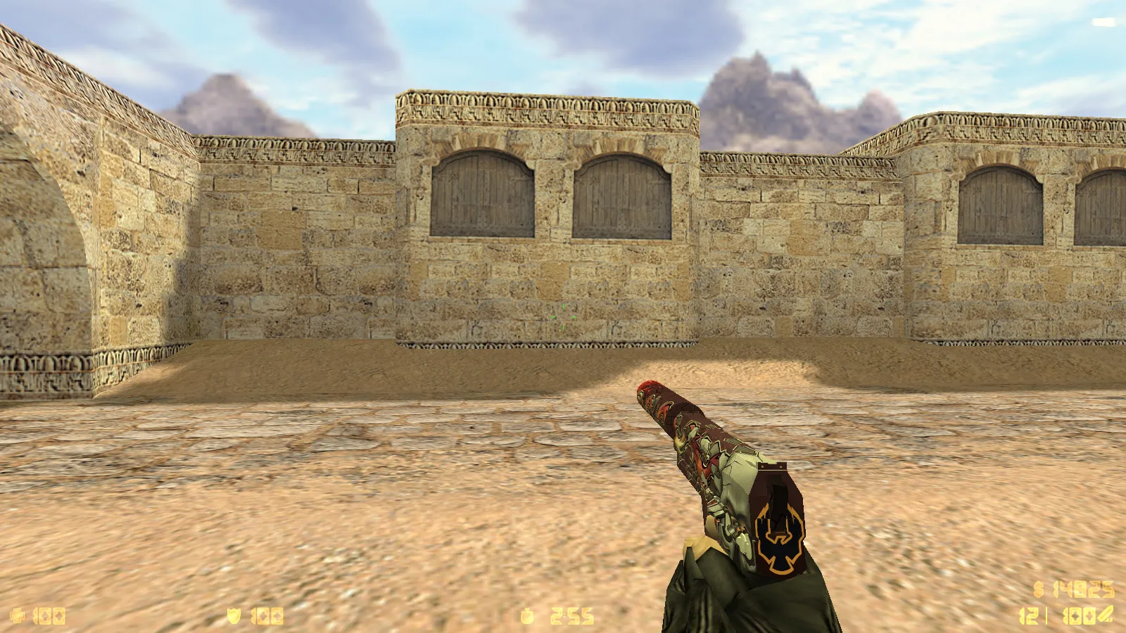 CS 1.6 от Blaze: сборка с CS2-скинами, красно-синими моделями, тёмным меню и оптимизированным конфигом — скриншот 8