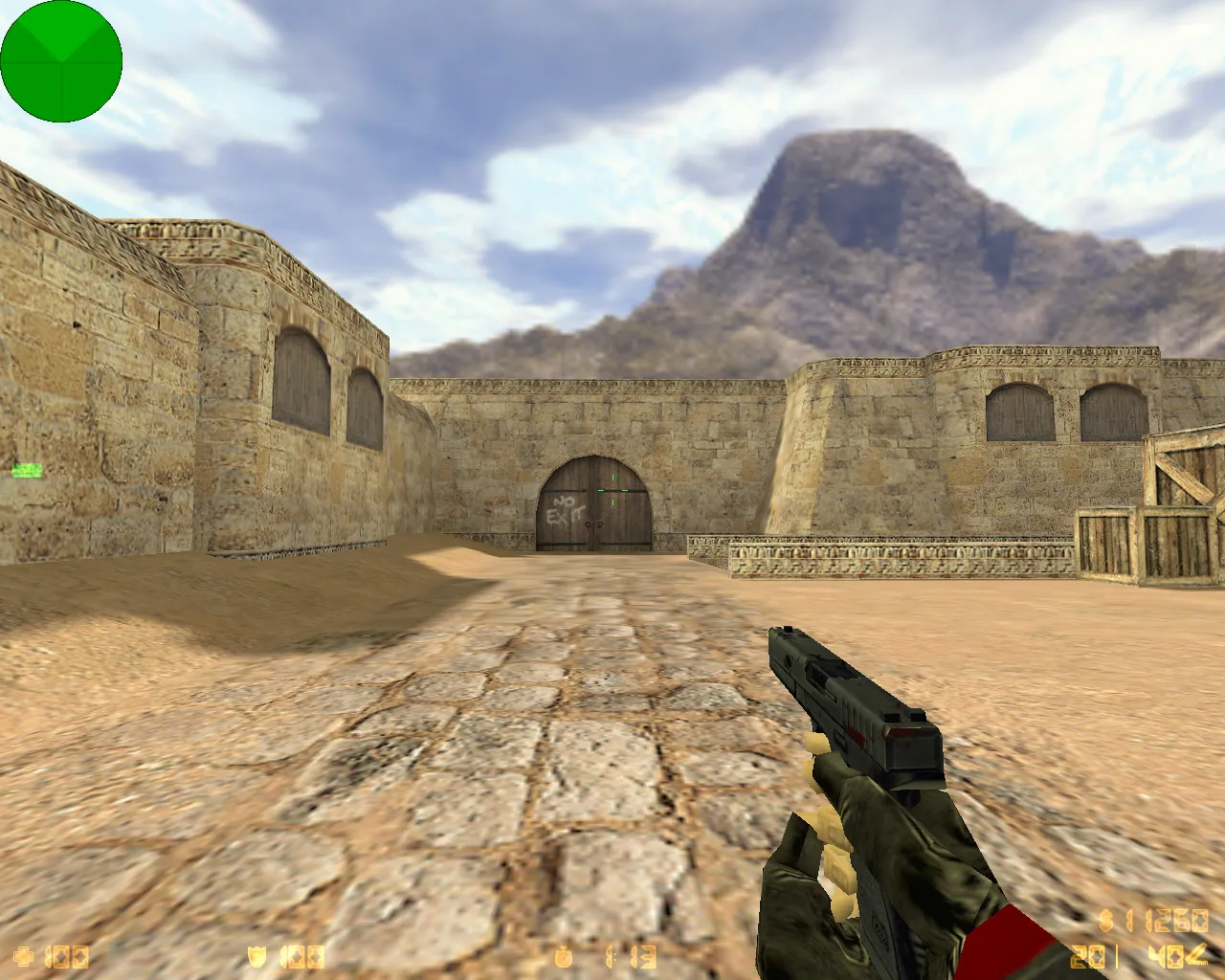 CS 1.6 Bloody — сборка с черными рукавами Bloody, красно-синими моделями и скинами оружия — скриншот 9