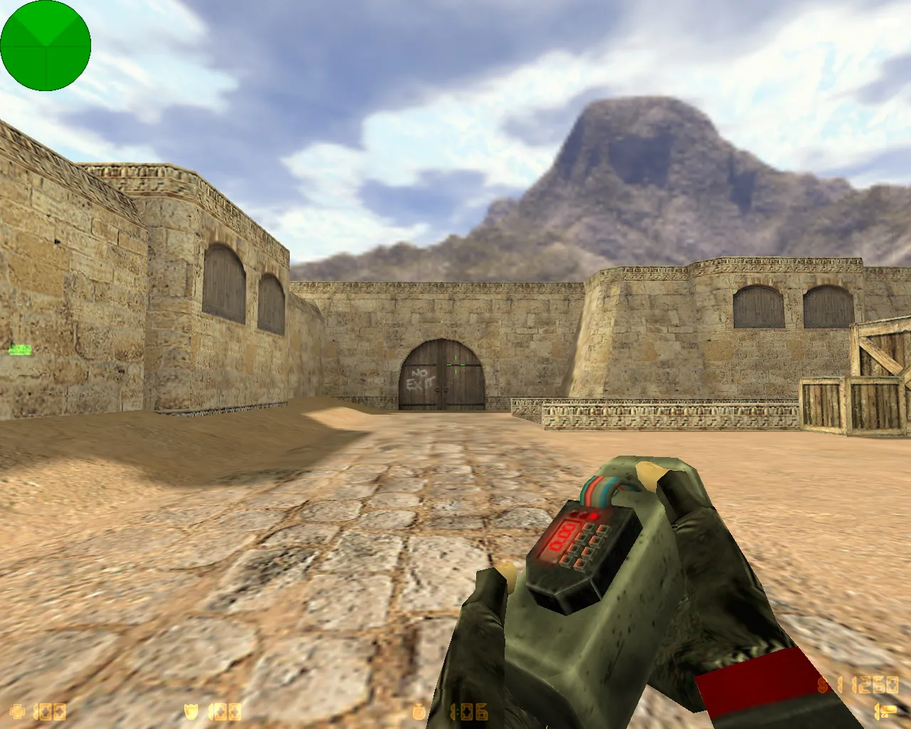 CS 1.6 Bloody — сборка с черными рукавами Bloody, красно-синими моделями и скинами оружия — скриншот 11