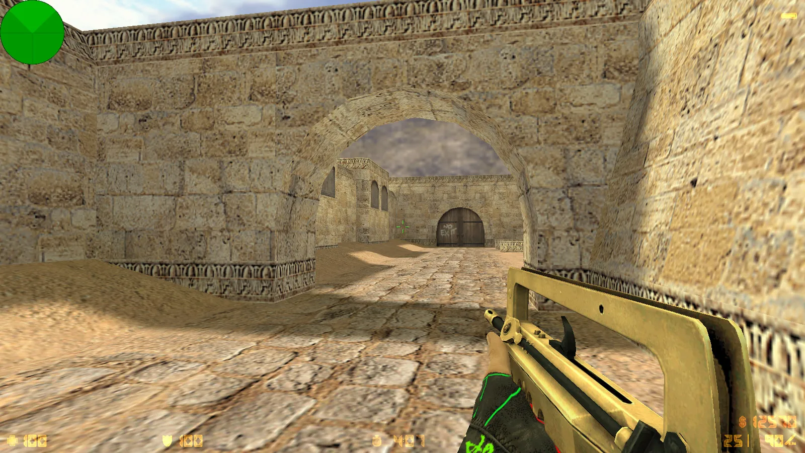 CS 1.6 Bravo — сборка с 29 золотыми моделями оружия, графикой и оптимизированным конфигом, звуками и меню — скриншот 10
