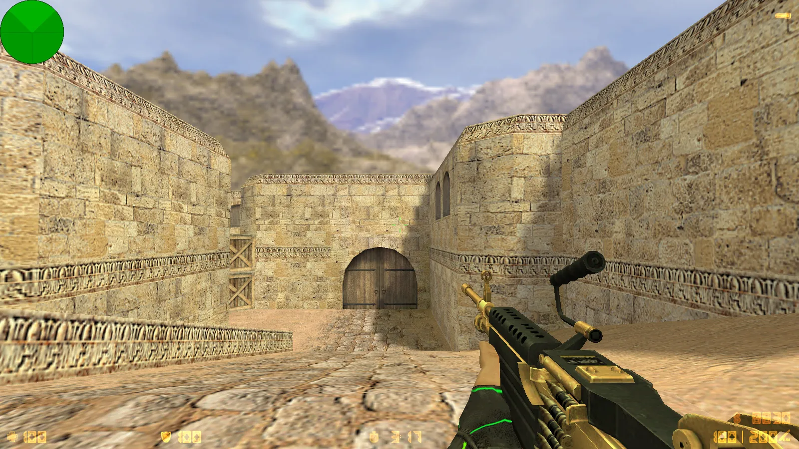 CS 1.6 Bravo — сборка с 29 золотыми моделями оружия, графикой и оптимизированным конфигом, звуками и меню — скриншот 17
