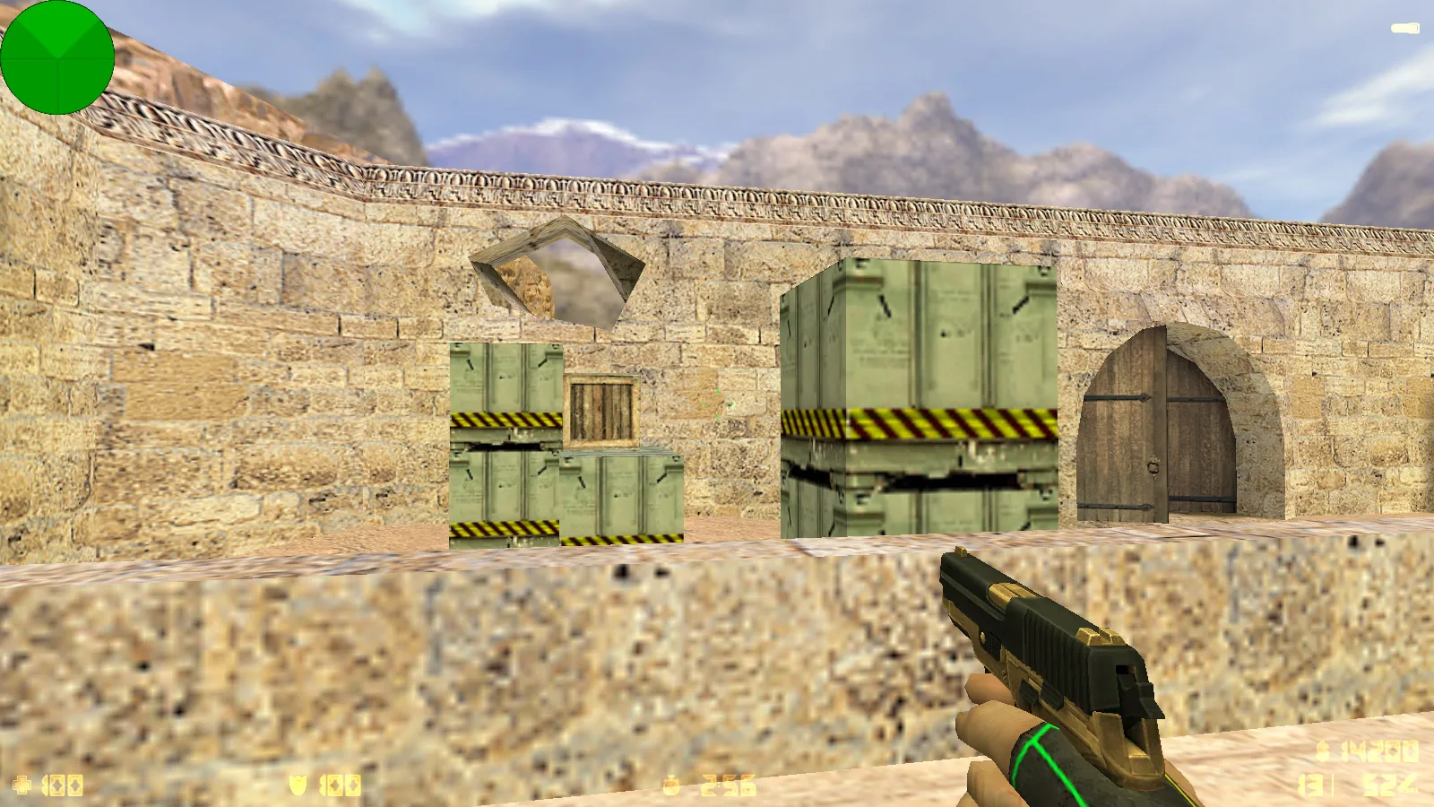 CS 1.6 Bravo — сборка с 29 золотыми моделями оружия, графикой и оптимизированным конфигом, звуками и меню — скриншот 18