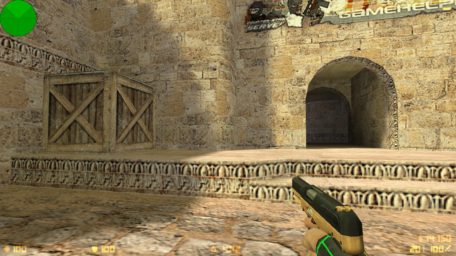 CS 1.6 Bravo — сборка с 29 золотыми моделями оружия, графикой и оптимизированным конфигом, звуками и меню — скриншот 19