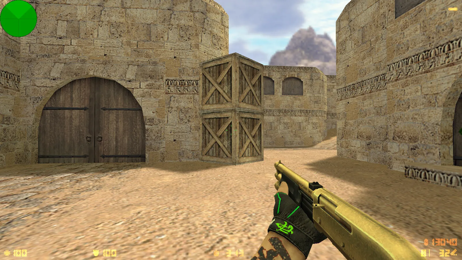 CS 1.6 Bravo — сборка с 29 золотыми моделями оружия, графикой и оптимизированным конфигом, звуками и меню — скриншот 21