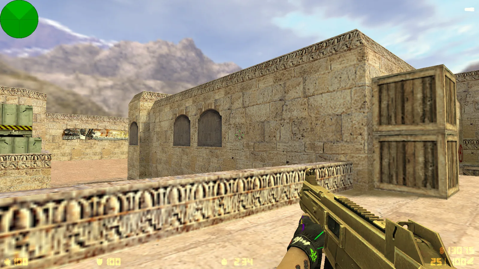 CS 1.6 Bravo — сборка с 29 золотыми моделями оружия, графикой и оптимизированным конфигом, звуками и меню — скриншот 26