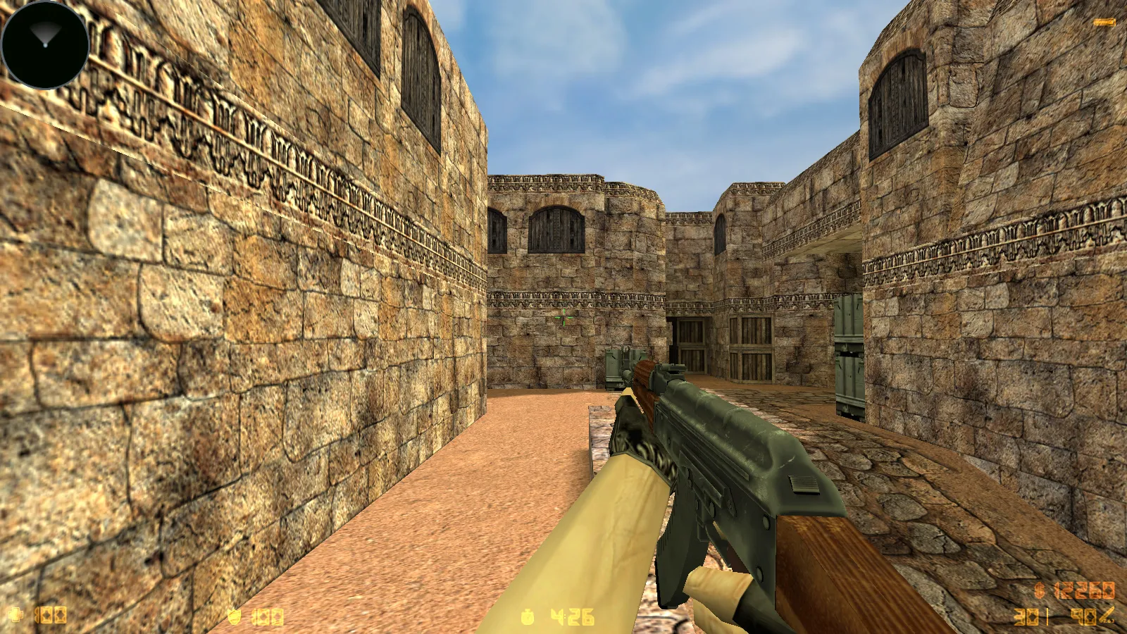 Скачать CS 1.6 CS2 Mod: F-осмотр оружия, модели игроков и интерфейс под CS2 стиль - Скриншот